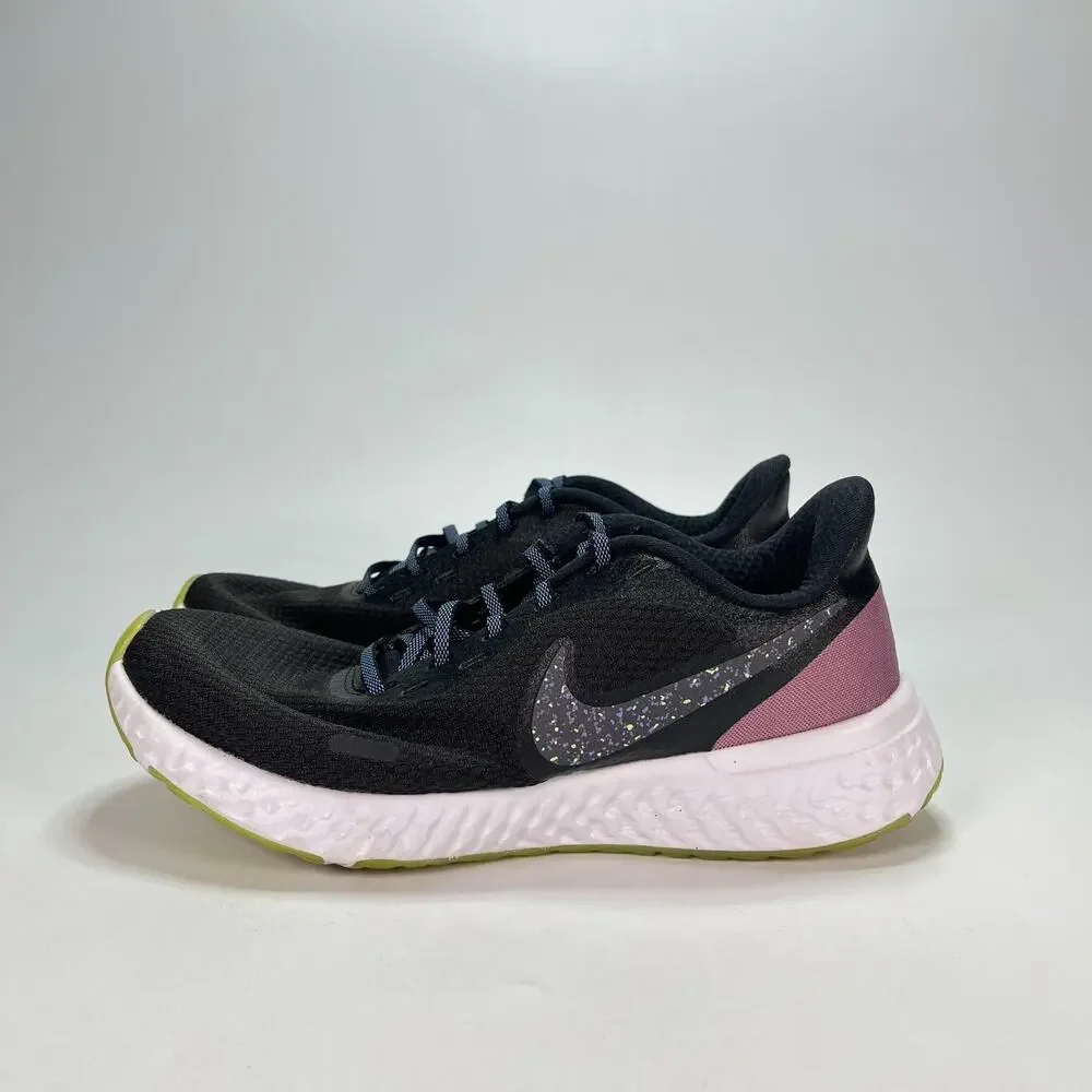 Nike Revolution 5 SE Black Plum Dust Running Shoes CD0303-001 Women's Size 6.5